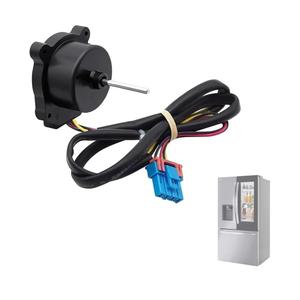 EAU65058502 Refrigerator Condenser Fan Motor Fit for LG LRMDS3006S LMWS27626S LFXS26596S LFXS28968S Freezer Replace EAU65058501 AP7178309 PS16662422 EAP16662422 Evapoartor Fan Motor