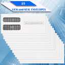 1099 NEC Forms 2025 with Envelopes,4 Part Tax Forms Kit,25 Vendor Kit of Laser Forms Compatible with QuickBooks and Accounting Software