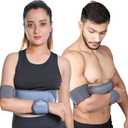 Wonder Care Grey shoulder immobilizer  arm immobilizer | breathable brace elbow | immobilizer shoulder for broken fractured arms, Size-7(58"-62")