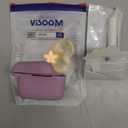 VISOOM for AirPods Pro 3 Case 2025, Silicone Case for Apple Air Pods Pro 3rd Generation Cover Women, Cute iPods 3 Protective Cover with Bling Keychain & Cleaning Kit (Purpl)