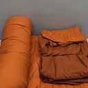 Cinnamon Washed Cotton Duvet Cover Boho Bedding Set Twin Full Queen King Size Stonewashed Duvet Cover Comforter Cover Dona Quilt Cover Set (Queen 90X90 Inches)