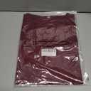 Women's V-Neck Scrub Top with 3 Pockets  Comfortable, Durable, Stretch Medical Uniform (Red, XXL)