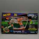 Nerf Modulus Ghost Ops Evader Motorized Blaster - Light-Up See-Through Blaster and Barrel Extension, Includes 12 Official Elite Darts, One Size