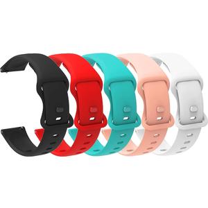 Compatible for IOWODO R30 Pro Smart Watch Band, Lamshaw 22mm Quick Release Classic Soft Silicone Sports Strap for Women, Man Compatible with IOWODO R30 Pro, R50 / Compatible for Blackview R50 / Compatible for RLQA 54 1.83" Smart Watch