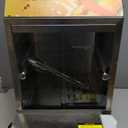 WantJoin Hot Dog Steamer - 28.8QT Electric Commercial Hot Dog Steaming Machine with Bun Warmer, Glass Sliding Door for 175 Hot Dogs and 40 Buns Adjustable Temperature (Yellow)