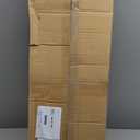 Fence Post Anchor 4''x4'', Heavy Duty Metal Fence Post Anchor Ground Spike 36''x4''x4'' for Fence, Mailbox, Bird feeder, Decking, Banner, with The Black Powder Coating Cover on The Surface (Set 8)