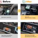 2PCS Compatible with Toyota Camry 2025 Accessories Center Console Storage Tray Armrest Glove Box Organizer for Camry 2025 Accessories