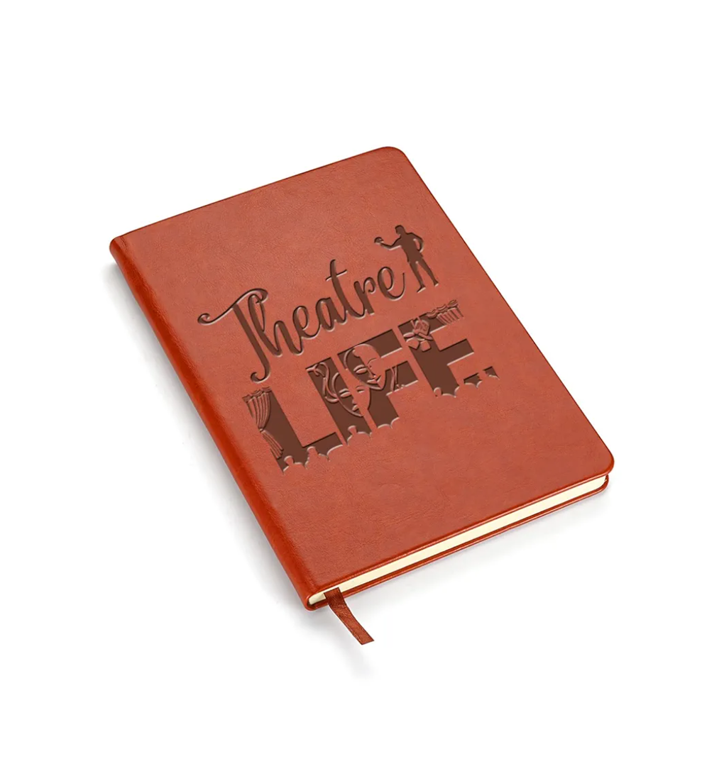 DTUWRCP Theater Gifts Musical Theatre Journal Broadway Gift Idea for Actors Dramatic Acting Notes Drama Actor Actress Gifts (Theater LIFE)