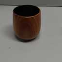 Wooden Whiskey Glass Gifts For Men - Charred Wood Bourbon Whiskey Glasses, Perfect for Men Who Have Everything, Gift for Dad or Boyfriend on Father's Day, (1 Pack Large)