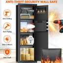 43.3'' Tall Fireproof Wall Safes Between the Studs
