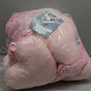 36 Pcs Sleepover Party Supplies for Girls Throw Blanket Heart Pillows Headband Eye Mask Bag for Spa Slumber Party (Pink)