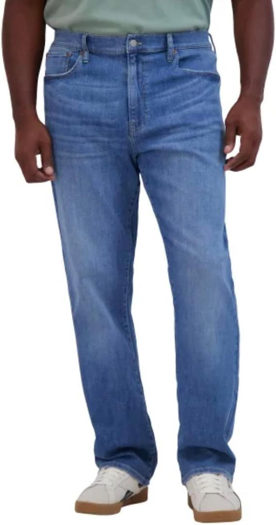 Lucky Brand Men's 223 Straight Leg 5 Pocket Stretch Denim Jean (40W x 30L, Light Blue)