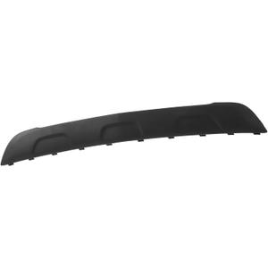 Replacement for 2016–2022 Rear Lower Bumper Skid Plate, Rear Bumper Valance Panel (Black)