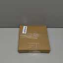 5FT No Pull Dog Leash for Medium Large Dogs - Rope Leash with Non Slip Handle & Metallic Golden-Toned Carabiner Clip (Carmel Brown) (3/8 Inch)