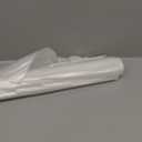 Plasticplace 95-96 Gallon Garbage Can Liners 1.5 Mil Clear Heavy Duty Trash Bags, 61 x 68”, 50 Count
