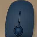 VssoPlor Wireless Mouse, 2.4G Slim Portable Computer Laptop Mouse with Nano Receiver Quiet Silent Optical Mice for Notebook, PC, Laptop, ComputerSapphire Blue