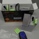 Wishouse Walkie Talkies for Adults Long Range-Rechargeable 4 Pack 2 Way Radios, Hiking Accessories Camping Gear Xmas Birthday Gift for Kids Family with Lamp,SOS Siren,NOAA Weather Alert,Easy to Use (Red Blue Orange Yellow)