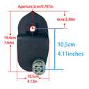 24 Volt RS555 35000RPM High Torque Power Wheels Motor Gearbox Upgrade Suitable for Realtree 24v UTV Parts/Dynacraft Disney/Batman Quad Parts/Dune Racer Motor,18V