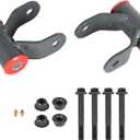 labwork Rear Drop Lowering Steel Shackles Kit Replacement for Ram 1500 2002-2008
