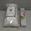 Chef Preserve Compact Vacuum Sealer For Food (Vacuum Sealer Machine + 30 Reusable Vacuum Bags) Powerful Handheld Vacuum Sealer Machine, Seal Meal Saver, Portable Food Sealer