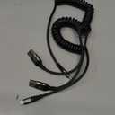 USB Type C Charger Cable Fast Charging, [2-Pack, 3ft] Coiled USB A to Type C Charger Cord for Car USB-C Cable Compatible with iPhone 17/16/15/Plus/Pro/Pro Max/Samsung Galaxy A10e A20 A50 S20 S10E