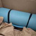 Retrospec Solana Yoga Mat 1" Thick w/Nylon Strap for Men & Women - Non Slip Exercise Mat for Home Yoga, Pilates, Stretching, Floor & Fitness Workouts