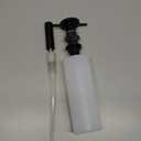 Matte Black Kitchen Sink Soap Dispenser GAPPO Countertop Pump Hand Lotion Built in Bottle Upgrade Stainless Steel Screw (With 17 oz bottle)