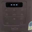 bella 4Qt Slim Air Fryer, Fits-anywhere Kitchenware, EverGood Ceramic Nonstick Coating, Adjustable Temperature, 6 Preset Cooking Options, 60 Min Auto Shutoff w Audible Tone, 3.3lb Capacity, Plum