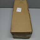 WOPITUES Wood Floating Shelves Set of 6, Shelves for Wall Decor, Farmhouse Shelf for Bedroom, Bathroom Storage Shelves, Book Shelves for Living Room - Rustic Brown (16.5 Inch)