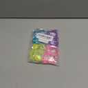 8 Pack Bear Squishy Toys, Glitter Colorful Sensory Stress Balls for Anxiety Relief, Squishy Balls Fidget Toys for Kids Adult, Squeeze Balls Bulk, Party Favors Goodie Bags Stuffer for Boys Girls