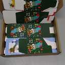 Sliner 48 Pcs DIY Christmas Advent Calendar Boxes Empty 24 Days Christmas Countdown Gift Boxes 2025 Cardboard Number Containers for Cookie Chocolate Candy Holiday Favors