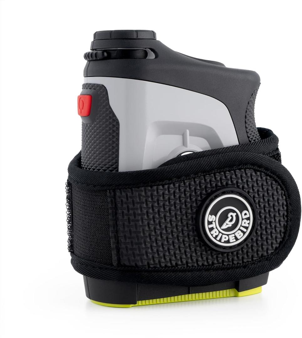 Stripebird 2.0 Slim Golf Rangefinder Magnetic Strap - Form Fitting, No Buckle, Range Finder (Stealth Black)