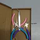 3 Pcs Jewelry Pliers Set - Needle Nose, Round Nose and Wire Cutters for Jewelry Making, Repair and CraftsWire Wrapping Beading Crafts Pliers