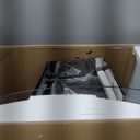 Midea MVG30W8AST 30 Inches Ducted Wall Mount Vent Range Hood with 450 CFM 3 Speed Exhaust Fan, Baffle Filters, Curved Glass, 2 LED Lights, Convertible to Ductless, Stainless Steel