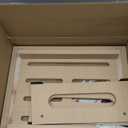 One Step Stool for Adults Seniors with Non-Slip Rubber Stepping Feet, Heavy Duty Platform Step Stools, 5.5 in Portable Bed Steps for High Beds for Bathroom, Bedroom, Kitchen & Bedside Kids Support (Light Wood)