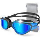 OMID Swim Goggles, P2 Polarized Swimming Goggles for Men Anti-fog Goggles Swimming for Adult Women