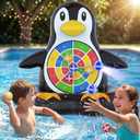 MOONTOY Fun Pool Toys, Inflatable Dart Board Floating Water Game for Kids Ages 4-8 8-12, Outdoor Backyard & Beach Games for Boys Girls Teens and Adults, Summer Party Birthday Gift
