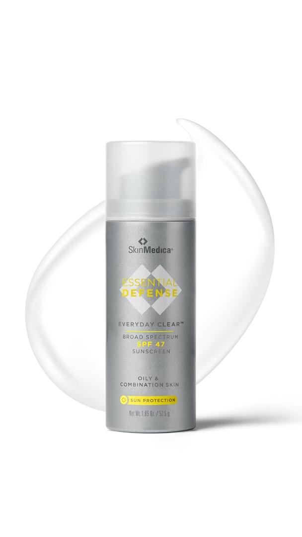 SkinMedica Essential Defense Mineral Shield SPF Sunscreen for Face. This Lightweight, Facial Sunscreen is Ideal for Oily and/or Combination Skin, 1.85 Oz SkinMedica Essential Defense Mineral Shield SPF Sunscreen for Face. This Lightweight, Facial Sunscreen is Ideal for Oily and/or Combination Skin, 1.85 Oz