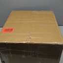 Kukworye Ceramic Vessel Sink with Faucet and Drain Combo Brown Bathroom Sink Above Counter Oval Sinks Bowl