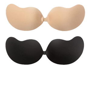 Nsolex Sticky Bra Backless Adhesive Strapless Invisible Push Up Stick On Bras