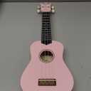 Donner Soprano Ukulele for Beginner 21 Inch Matte Ukulele, Kids Holiday Christmas & Birthday Gift (Light Pink) (Macaron)