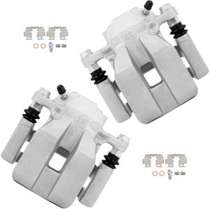 cciyu 19B3193 19B3192 Rear Left & Right Brake Calipers With Bracket For Toyota For RAV4 2006-2012