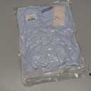 BTFBM Women Short Sleeve V Neck Swiss Dot Midi Summer Dresses 2024 Boho Ruffle Long Dresses Ruffle Wedding Guest Dress (Small, Solid Sky Blue)