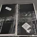 GOSO 2pcs Medium Lampshade Polyester Printing Flowers and Birds Drum Lamp Shade For TableLamp,Floor Lamps,Wall Hanging,Diy Pendant Light,Spider Fitter 13"Top x 13"Bottom x 10"High,Assembly Required