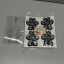 Anti Slip Dog Paw Protector Pads for Senior Dogs, Paw Pads for Dogs Traction, Disposable Self Adhesive Paw Grips for Old Dog on Slippery Hardwood Floor, Black 12 Sets (48pcs) XXL 61-80lbs