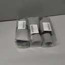 3 x ZOORON Sun Visor Hats for Women Men Wide Brim Sun Hats Women Men Adjustable Ponytail Sun Hats Foldable UPF 50+ (1pack-light Grey)