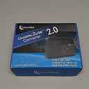 ClearClick Cassette Tape To USB 2.0 (Second Generation) - Convert Cassette Tapes To Digital MP3 Audio Files on USB Flash Drive - File Splitting Feature - Instant Setup - No Computer Required