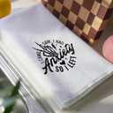Gothic Kitchen Dish Towels,Bathroom Hand Towel,I Came I Saw I Had Anxiety I Left Gothic Decor for Kitchen Bathroom, Funny Gifts for Women Tea Towel 16x24 inch
