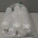 Set of 6 Inverted Condiment Squeeze Bottles 16 oz  Upgraded Design with Added Sealing Gaskets, Self-Closing Valve, Easy-to-Fill Clear Bottles for Sauces, Dressings, Ketchup, Mustard for Everyday Use