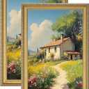 eletecpro 12x18 Picture Frames Set of 2 with Clear Acrylic Cover, Gold